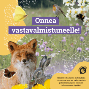 Luontoliiton sähköiset kortit