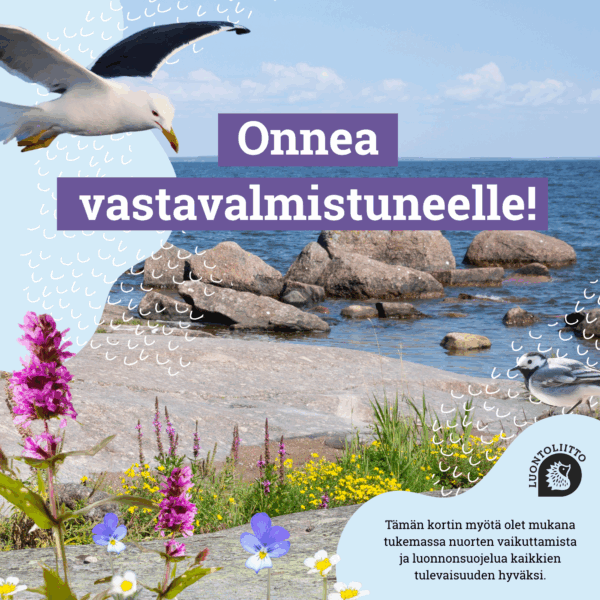 Luontoliiton sähköiset kortit