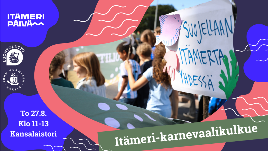 Itämeri-karnevaalikulkue järjestetään helsingissä 27.8.2026