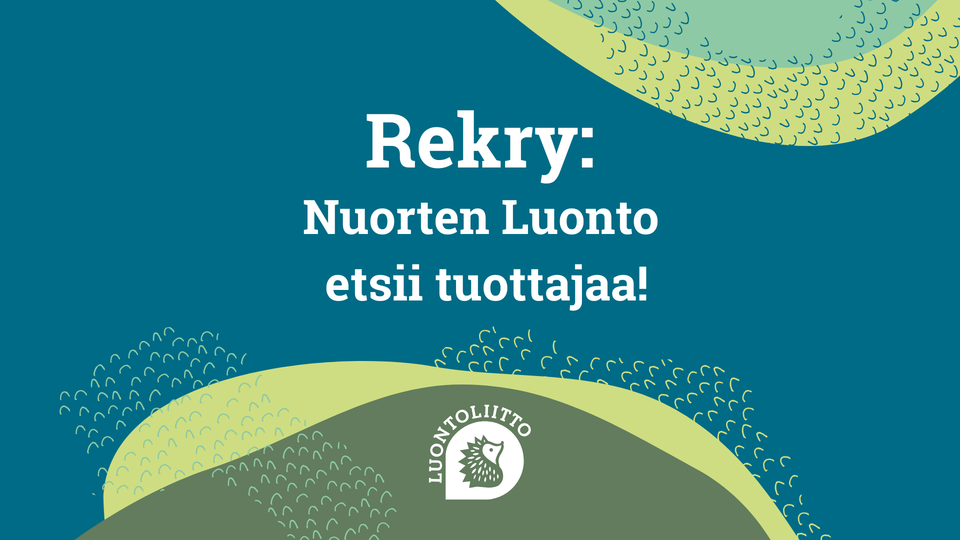 Rekry: Nuorten Luonnon tuottaja