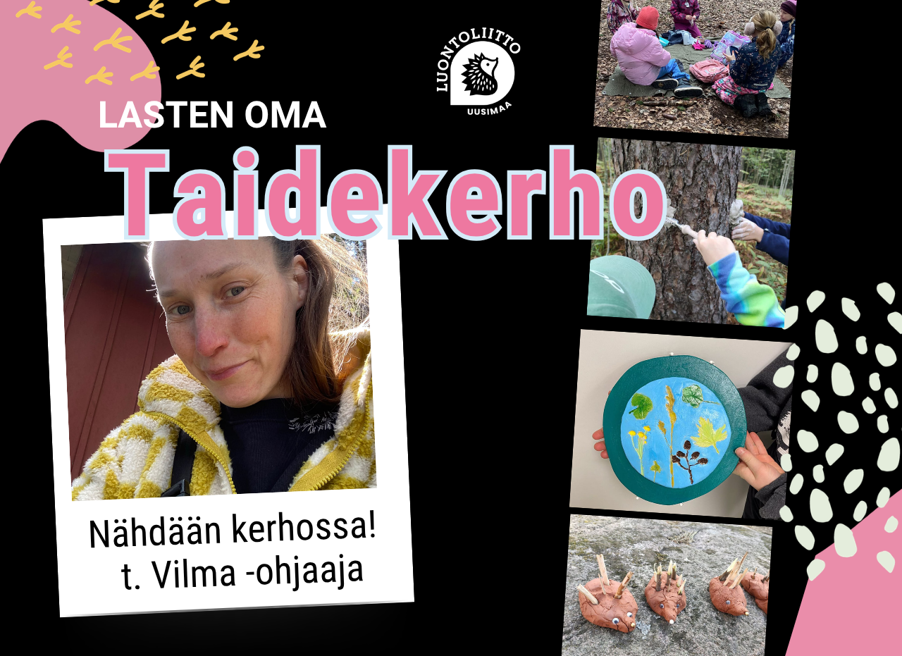 Lasten ympäristötaidekerho Pasilassa